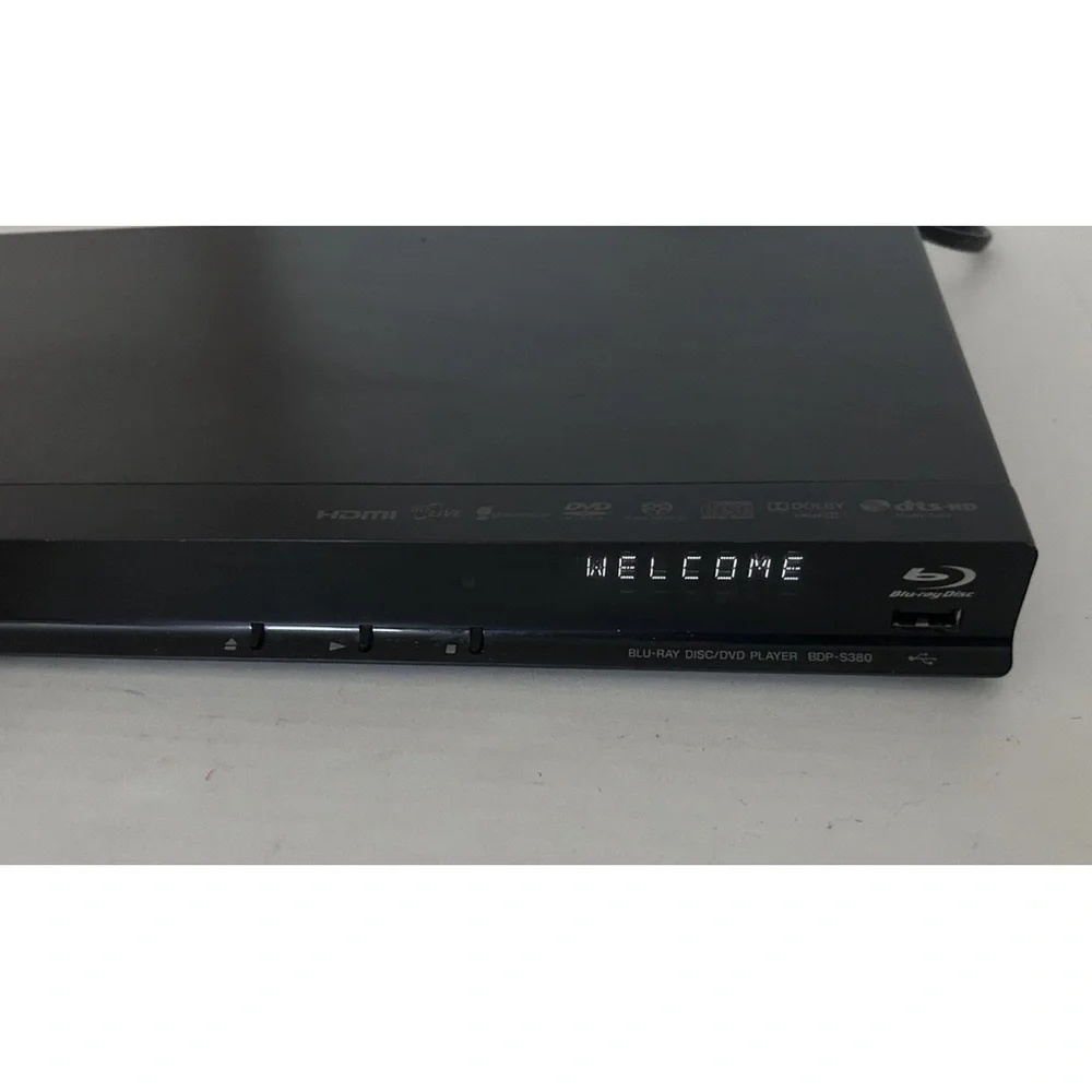 Sony | Blu-ray CD Disc/DVD player BDP-S380 Black - Tested Working, No Remote
